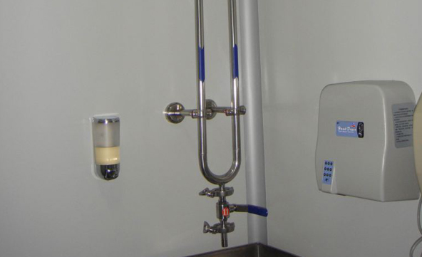 食品實驗室墻面展示